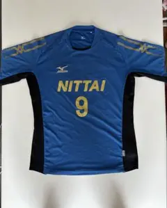 値下！日体大サッカー部ユニフォーム ブルーM アディダスadidas日本体育大学 値下！日体大サッカー部ユニフォーム ブルーM アディダスadidas