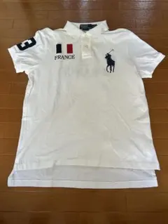 ラルフローレン　ポロシャツ　ビッグポニー　ホワイト　チーフキーフ　90s M Polo by Ralph Lauren ポロシャツ チーフキーフ ビッグポニー - メルカリ