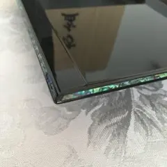 高岡漆器　盆　新品 高岡漆器 木製丸盆 貝入枝桜(螺鈿) | すべての商品 | 花みつぼ