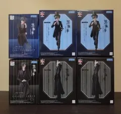 黒執事 寄宿学校編　ルミナスタ　ちょこのせプレミアムフィギュア　6点セット
