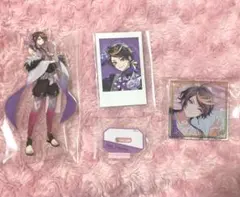 にじさんじ EN 闇ノシュウ アクスタ サイン チェキ風カード アクリルブロック