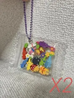 ピクミン　つめつめ消しゴム　12個入　2セット　キャンディバッグ　合計24個