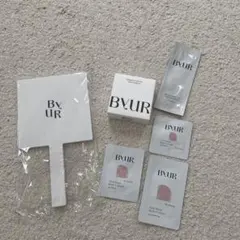 バイユア 手鏡 、クッションファンデ、リキッドファンデ　スキンケア　サンプル