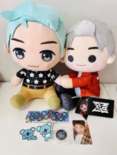BTS RM (ナムジュン)ぬいぐるみシールトレカ6点 セット