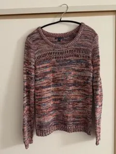 Gap マルチカラー クルーネック ニットセーター