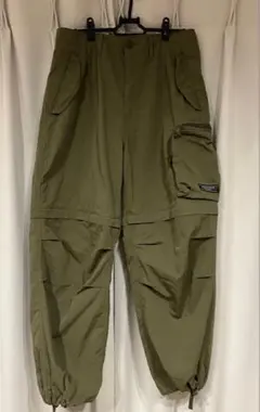 GU アンダーカバー　ユーティリティパンツ　2WAY カーゴパンツ オリーブ