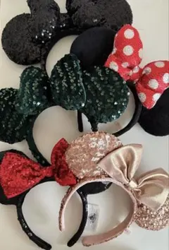 ディズニースパンコールカチューシャ 5個セット