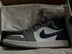 Jordan 1 Low グレー/ブルー サイズ10