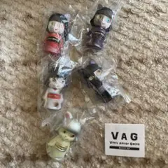VAG SERIES28 化猫怪獣ネゴラ 小夏屋 ソフビ フィギュア 3種セット
