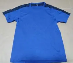 青色　半袖　Tシャツ　スポーツ