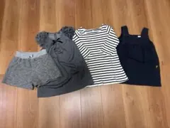 連休限定価格❣️100㎝ワンピース 他まとめ売り(ZARA、無印、フィス、g u）