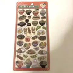 【国内正規品】BONBON DROP シール 日本食　ラーメンたこ焼きお好み焼き