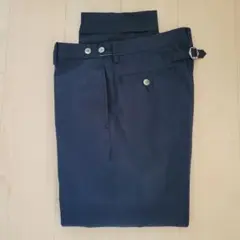BEAMS PLUS ビームスプラス　シアサッカー　パンツ　ネイビー