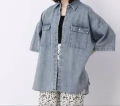 ジーナシス　デニムシャツ