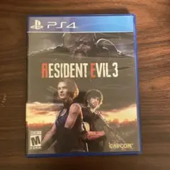 RESIDENT EVIL 3 PS4 バイオハザードRE3 北米版