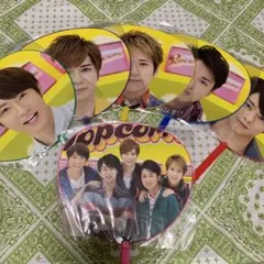 嵐　popcorn ミニうちわセット
