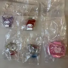サンリオ　なかよしドロップチャーム　キティ　マイメロ　お弁当チャーム　マイメロ