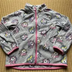H＆M　ユニコーン柄 フリースジャケット