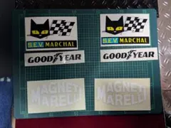 カー用品 ステッカー 6枚セット