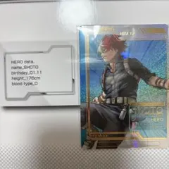 轟焦凍　コレクションカード　ヒロアカ展　グッズ付きチケット