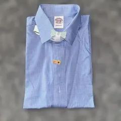 Brooks Brothers ギンガムチェック シャツ 半袖のサムネイル