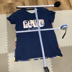 RCWB 半袖 Tシャツ ネイビー ロゴプリント　フリーサイズのサムネイル