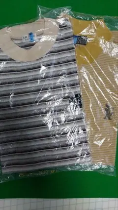 ジャンボ尾崎ウエサコ、ジェット尾崎半袖ラメ入りシャツ２点セット