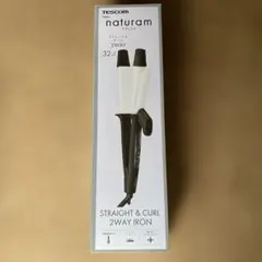 新品　TESCOM NATURAM 2WAYヘアアイロン　TW303A 32mm
