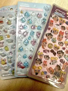 ぷっくりシール 3点セット まとめ売り