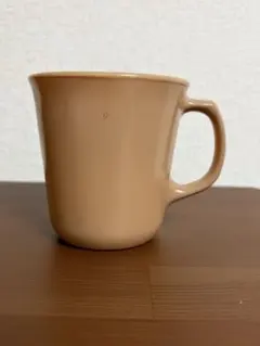 CORNING ベージュ 陶器 マグカップ