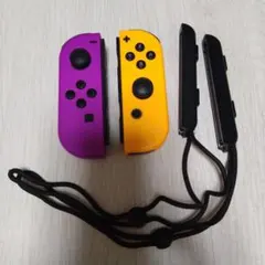 Nintendo Switch Joy-Con コントローラー 紫 オレンジ
