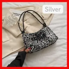 スパンコール ハンドバッグ 肩掛け 結婚式 謝恩会　二次会　 パーティー