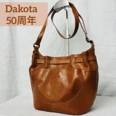 Dakota 50周年 ダコタ　アルティジャーナ　ショルダーバック　本革　レザー