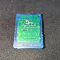 30.PS2メモリーカード アイランドブルー SCPH-10020