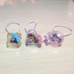 キミとアイドルプリキュア　ヘアゴム3個