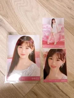 イコラブ 音嶋莉沙 ビッグ生写真・アクスタ 4点セット