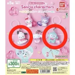 めじるしアクセサリー sanrio characters エモきゅん 2個セット