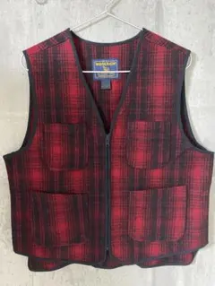 美品】80s wool rich ウールリッチ ベスト USA製ジレ - メルカリ