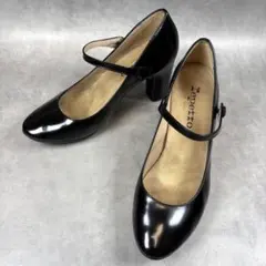 【美品】repetto メリージェーン エナメル ストラップパンプス 本革 36のサムネイル