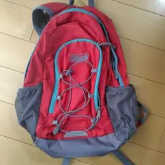 Coleman リュック レッド/グレー