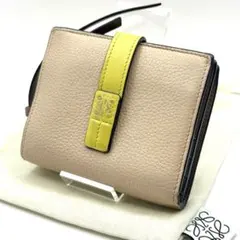 LOEWE 三つ折り財布 イエローラベンダー - メルカリ
