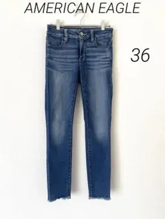 AMERICAN EAGLE デニムスキニーパンツ　36 S