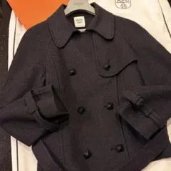 エルメス　ショートコート　カシミヤのサムネイル