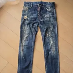 DSQUARED2 ダメージ加工 スキニーデニム - メルカリ
