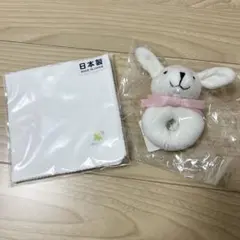 ミキハウス ガーゼハンカチ　おまけつき