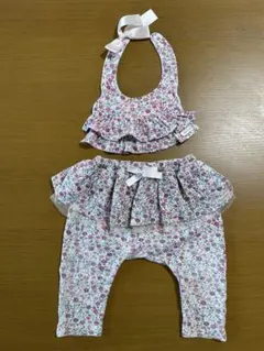 Haruulala 花たちの祝福　スタイ　フリルレギンス RIN刺繍入りのサムネイル
