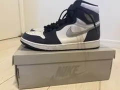 NIKE Air Jordan 1 ネイビー/ホワイト ハイカット
