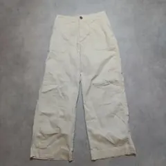 ハイウエスト　イージーパンツ　Mサイズ　ベージュ　春夏