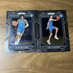 Jalen Williams & Chet Holmgren RCカードセット