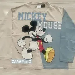 ZARAキッズ ミッキーマウス 長袖Tシャツ 11-12歳